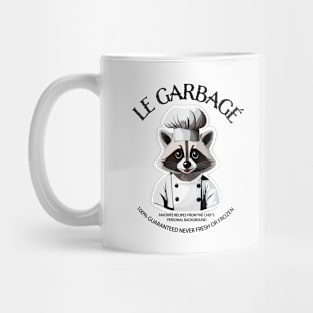 Raccoon Chef - Le Garbagé (Favorite Recipes) Mug